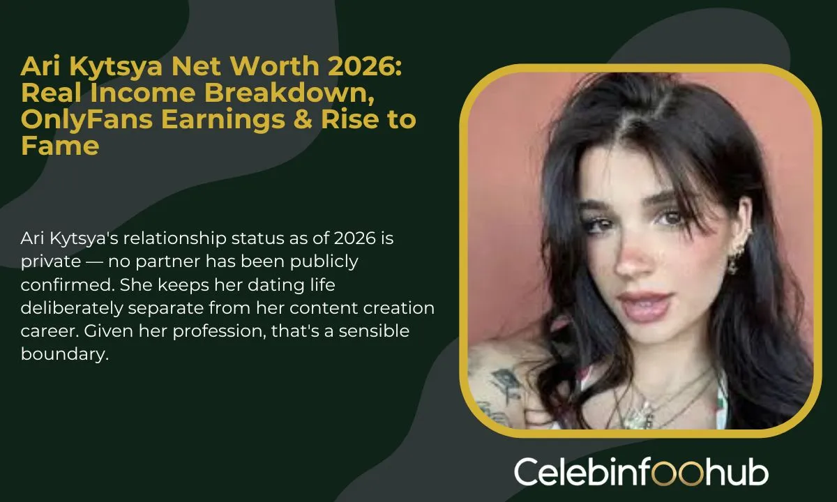 Ari Kytsya Net Worth