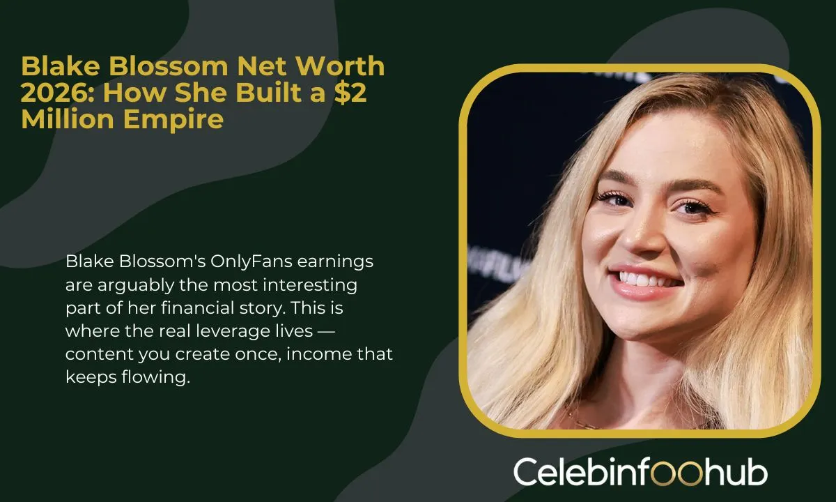 Blake Blossom Net Worth
