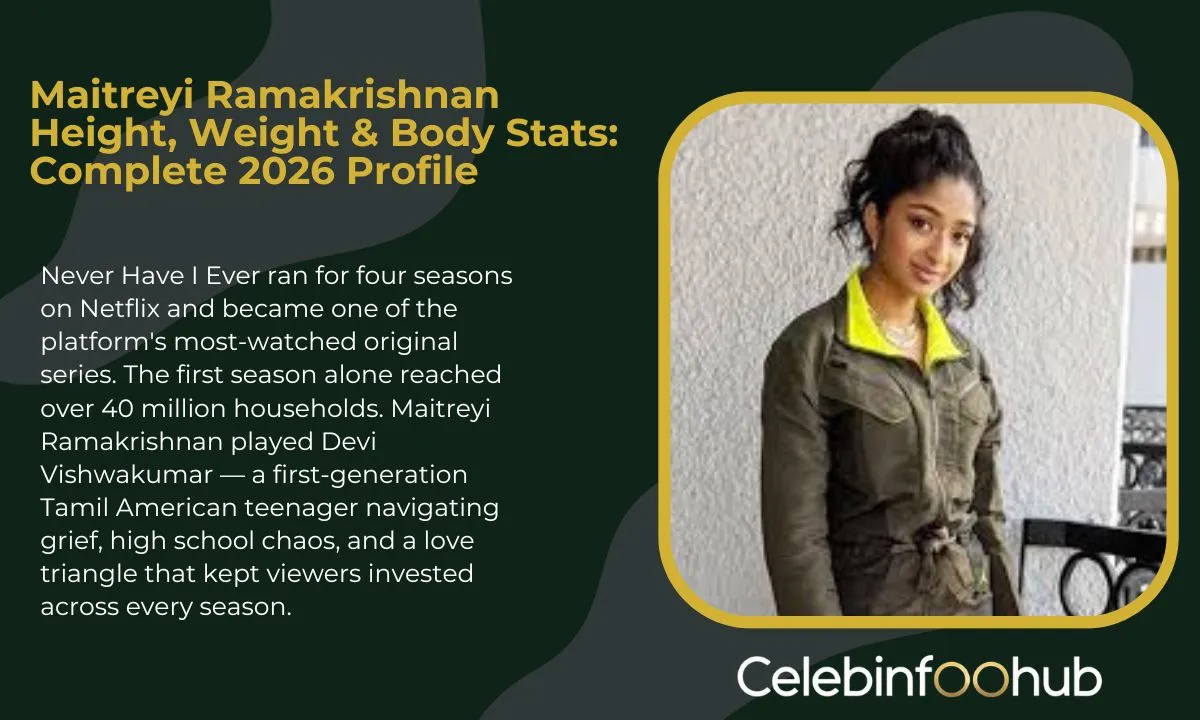Maitreyi Ramakrishnan Height