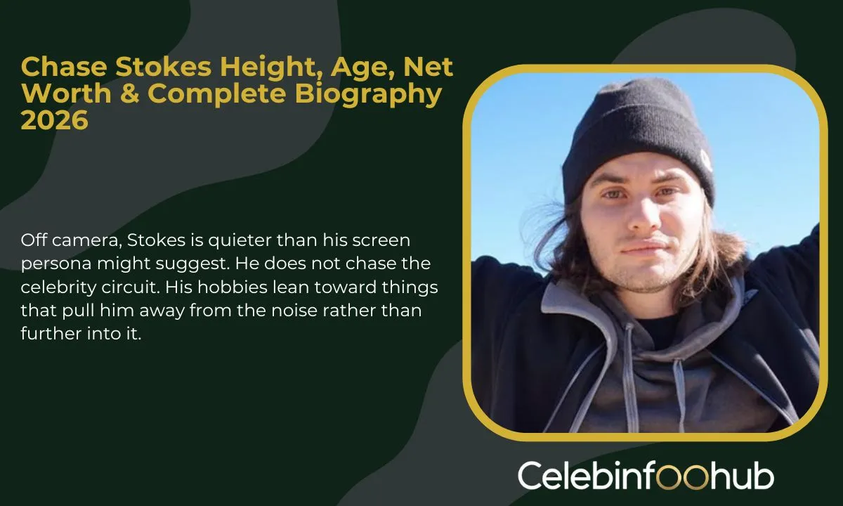 Chase Stokes Height