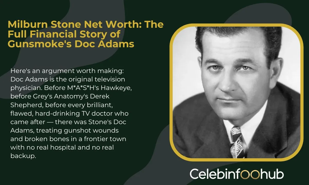 Milburn Stone Net Worth