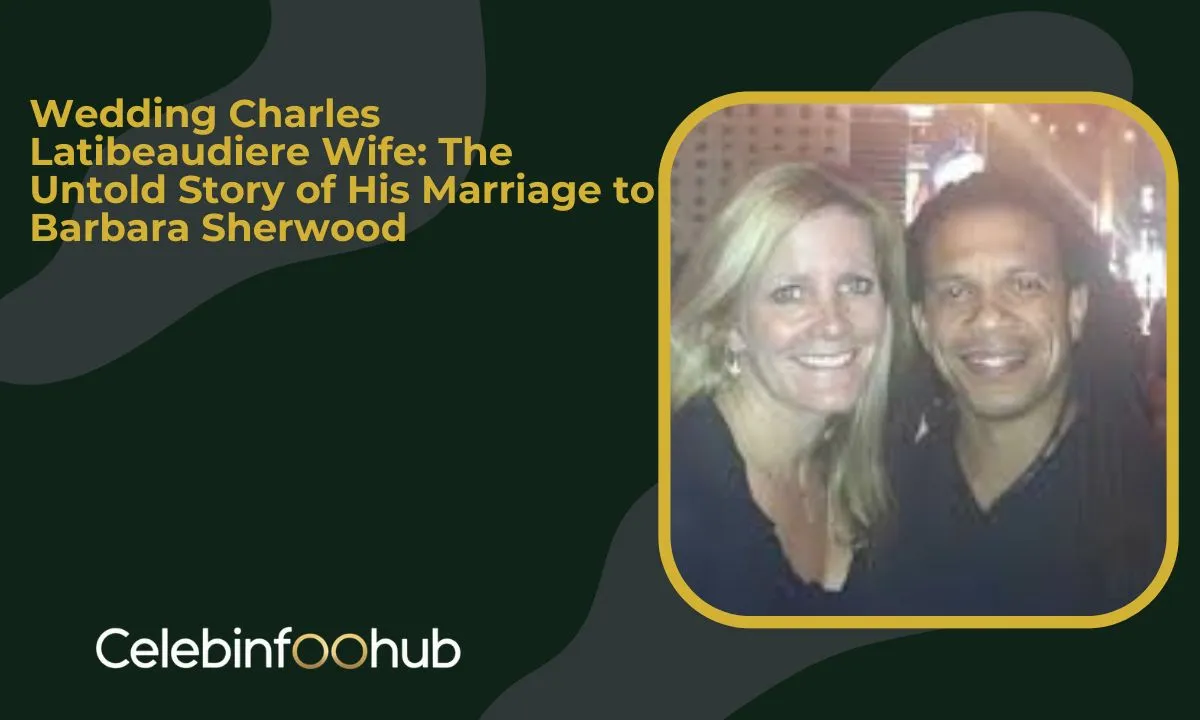 Wedding Charles Latibeaudiere Wife