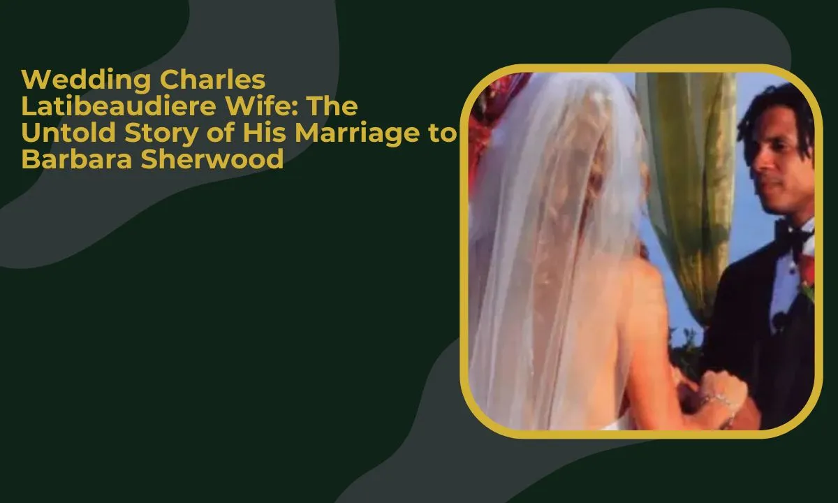 Wedding Charles Latibeaudiere Wife