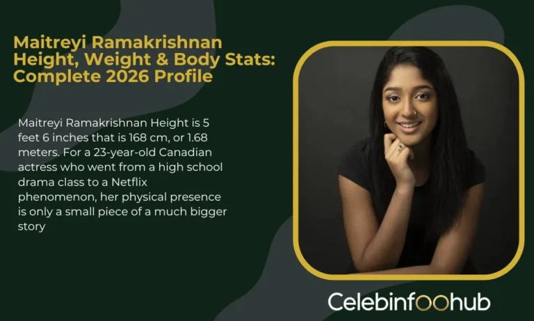 Maitreyi Ramakrishnan Height