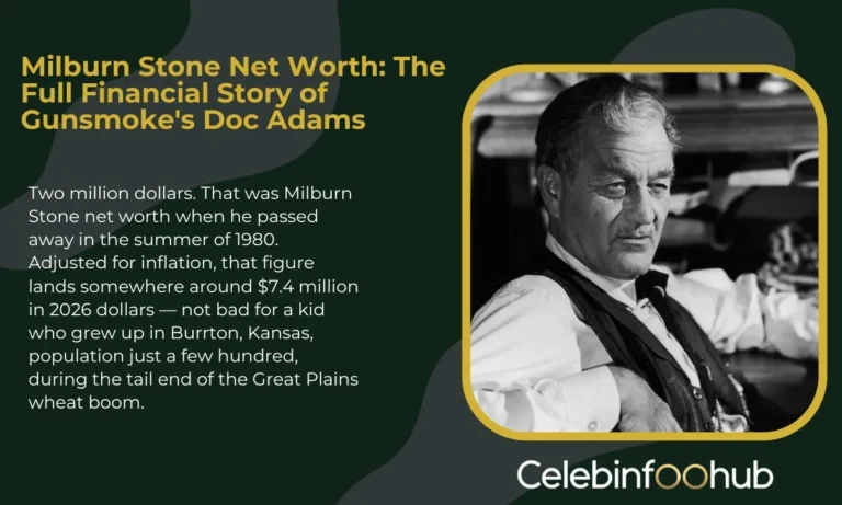 Milburn Stone Net Worth