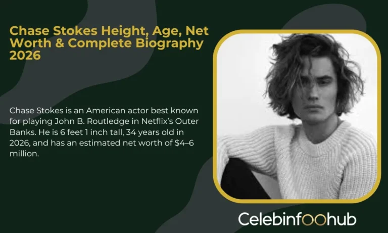 Chase Stokes Height