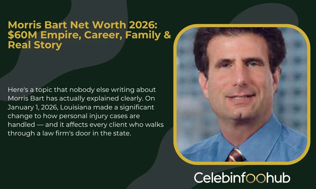 Morris Bart Net Worth