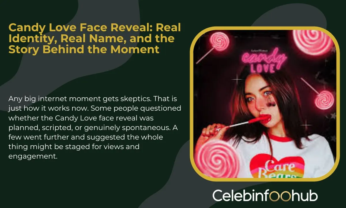 Candy Love Face Reveal