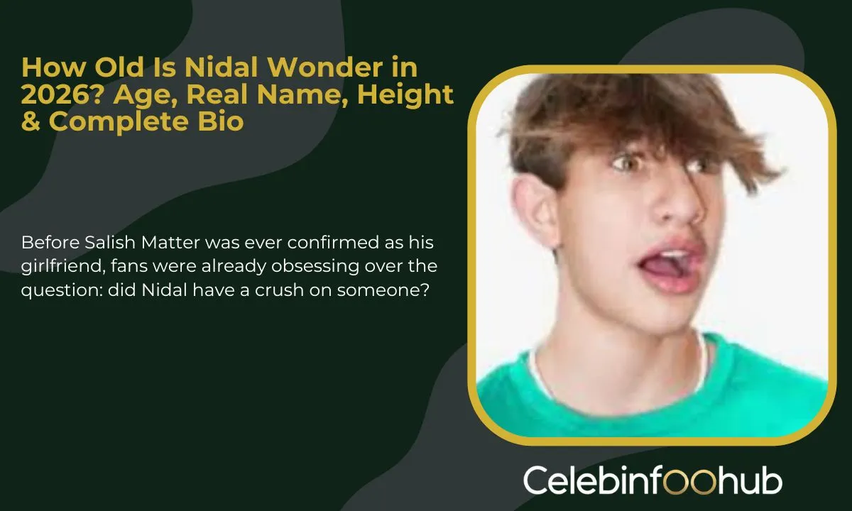 Nidal Wonder Age