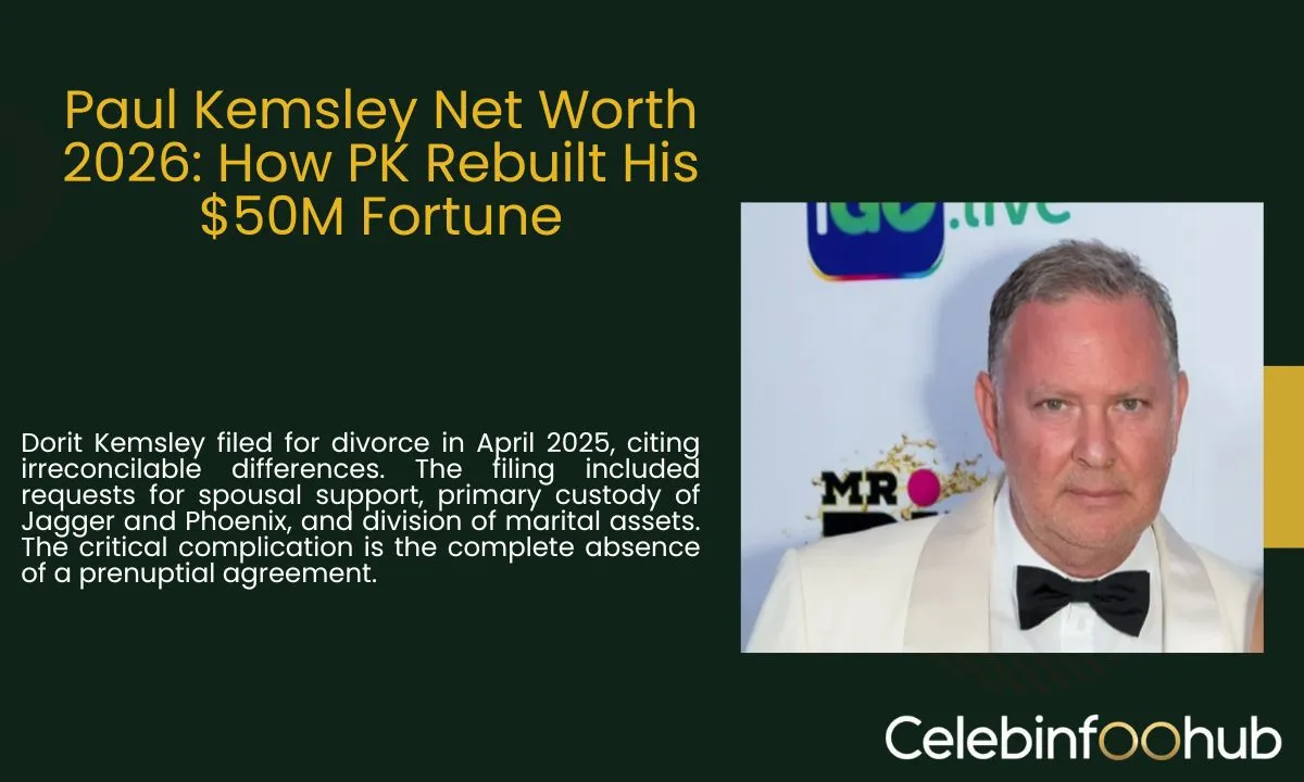 Paul Kemsley Net Worth