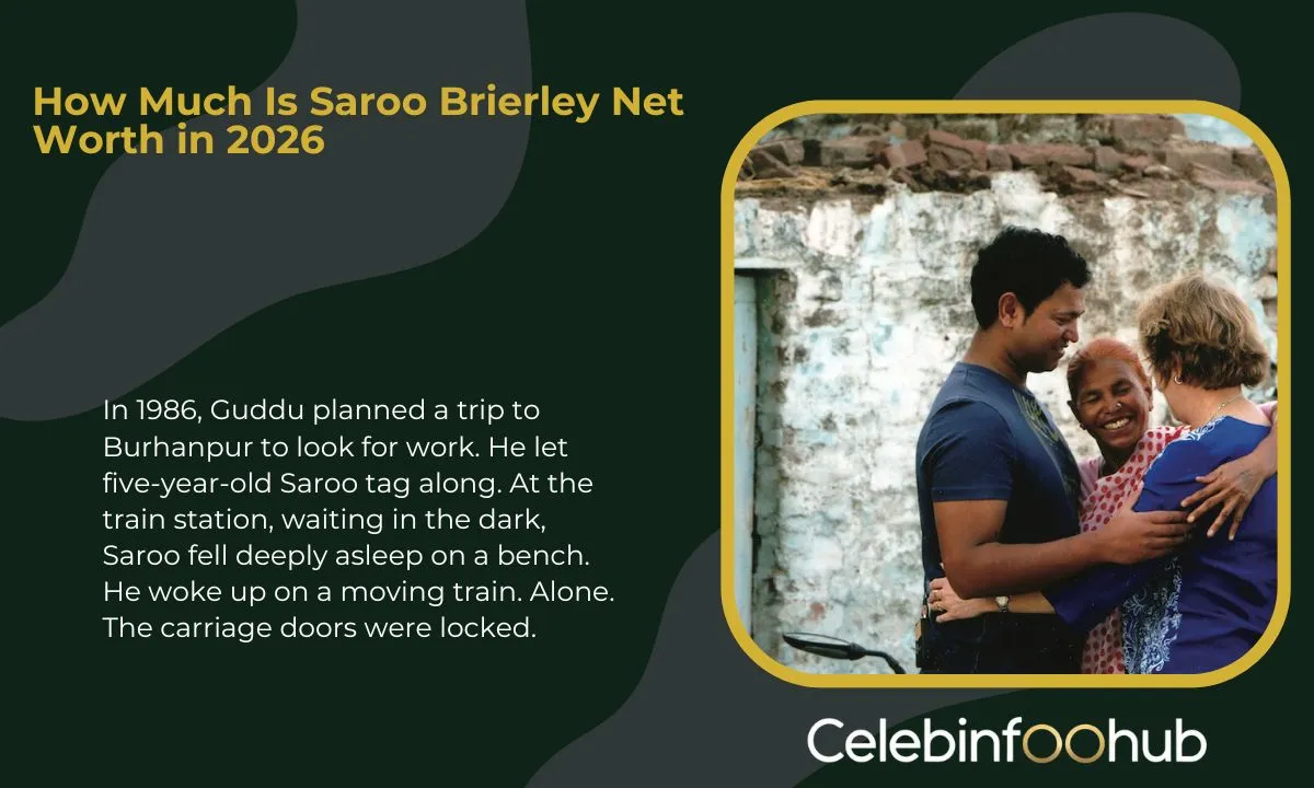 Saroo Brierley Net Worth