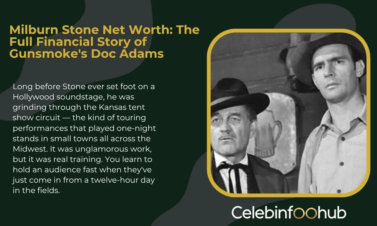 Milburn Stone Net Worth