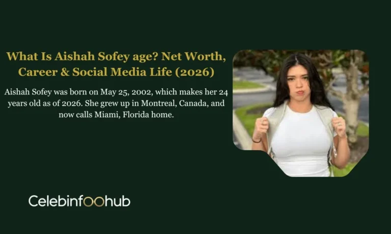 Aishah Sofey age
