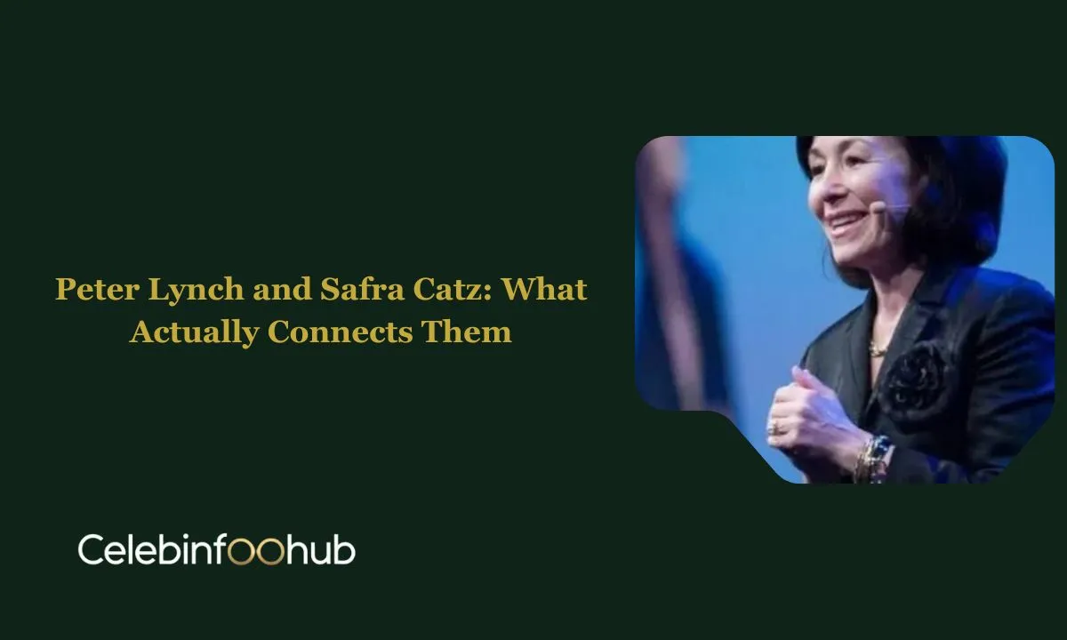 Peter Lynch and Safra Catz