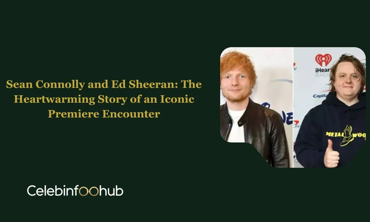 Sean Connolly and Ed Sheeran