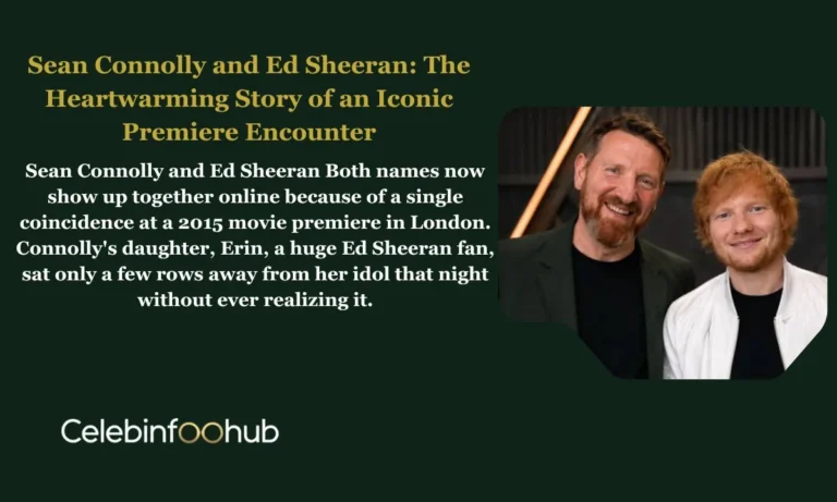 Sean Connolly and Ed Sheeran