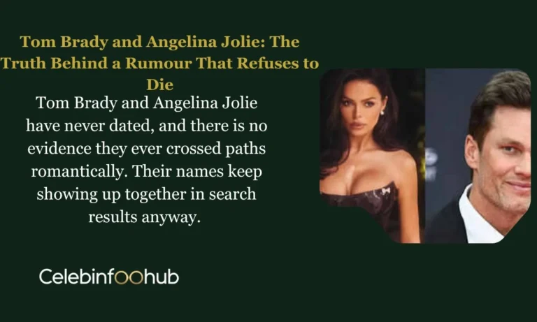 Tom Brady and Angelina Jolie